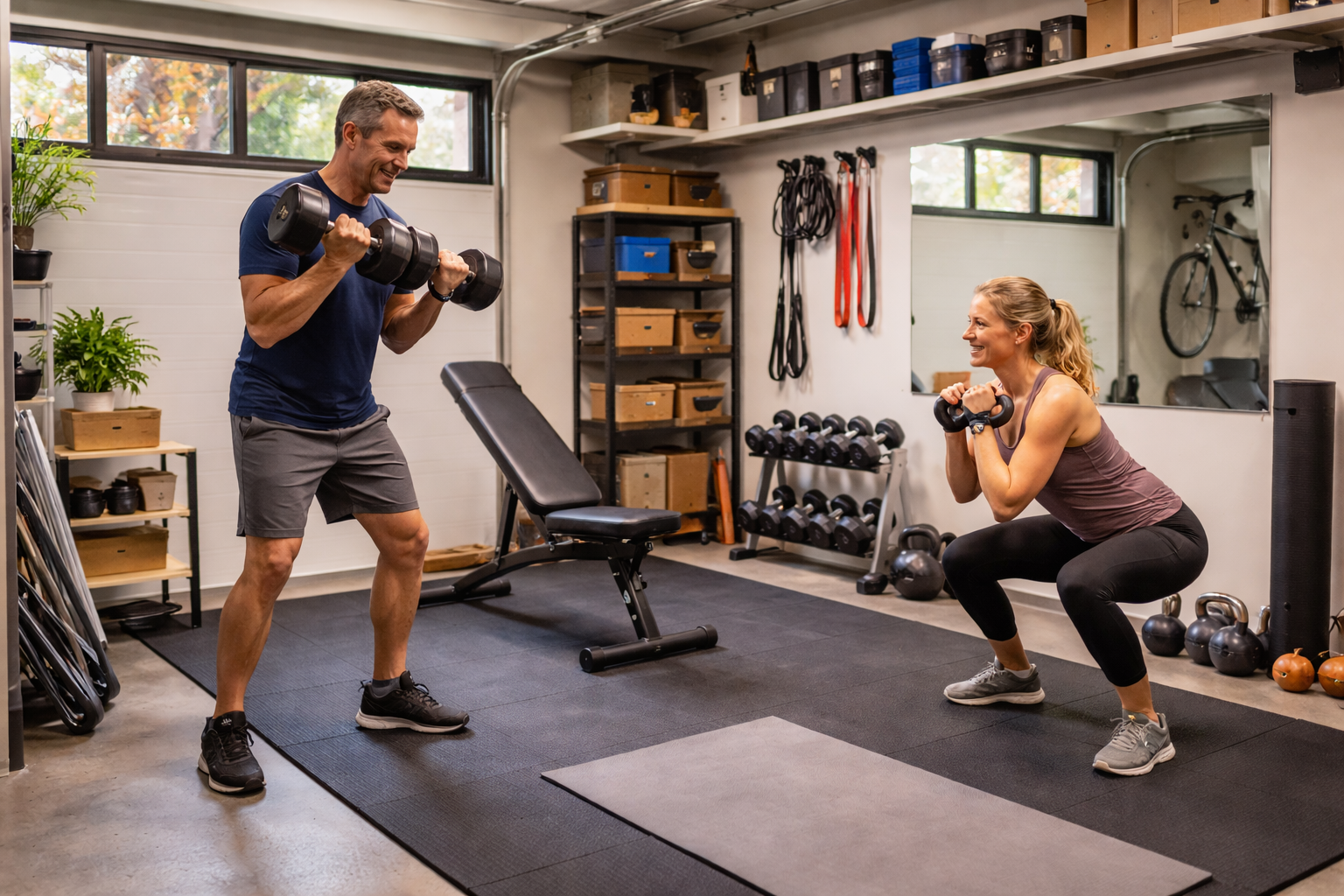 Petit espace dans les Laurentides : comment aménager un gym à la maison sans nuire à la valeur de revente